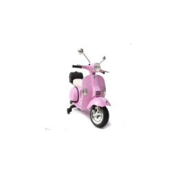 Ataa - Moto vespa officiel 12v électrique pour enfants licence Piaggio: Rose - Rose