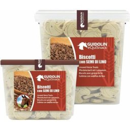 Equi Snack semi di lino 2.5 kg: Equi Snack biscuits pour chevaux avec graines de lin pour la