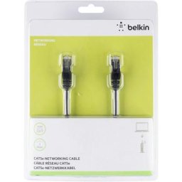 A3L981BT10MBKHS RJ45 Câble réseau, câble patch cat 6 s/ftp 10.00 m noir avec cliquet d'encastrement