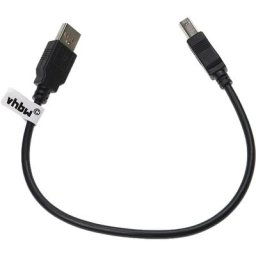 Vhbw - Câble usb a vers usb b pour imprimante, scanner - Adaptateur 0,3 m, noir
