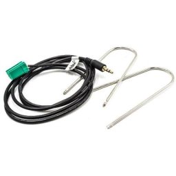 Vhbw - Aux Câble adaptateur allume cigare Radio pour Auto, Renault Clio, Espace, Kangoo, Laguna,
