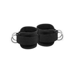 Sangle Cheville Musculation Poulie Fitness Sangles de Chevilles avec Double Anneau en pour Fesses