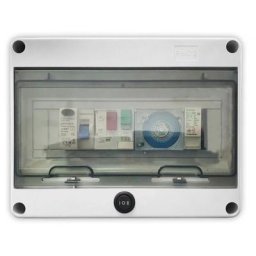 Tableau électrique de base pour piscine avec contacteur de moteur adapté à l'électrolyseur 2 hp (6