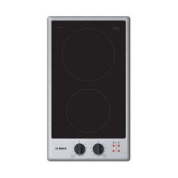Bosch - Domino électrique 30cm 2 foyer 2900w noir PKE345CA2E - noir