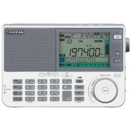 Sangean - ATS-909X2 Récepteur universel fm, ondes longues (ol), am fonction réveil blanc