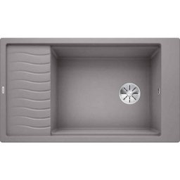Elon xl 8 - Évier en silgranite, 860x500 mm, avec accessoires, aluminium 524872 - Blanco