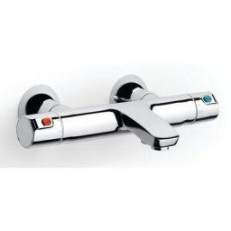 Roca - Mitigeur bain-douche thermostatique T-500 mural chromé A5A1118C0F