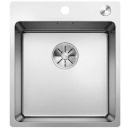 Andano 400 - Évier 500x440 mm avec commande excentrique PushControl, inox 525244 - Blanco