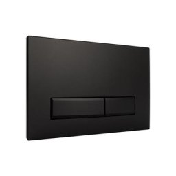 Starbluedisc fredo plaque de commande pour réservoir de chasse geberit up100/up320 noir mat - Noir