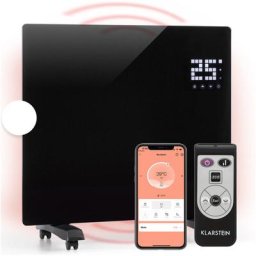 Klarstein - Radiateur convecteur Bornholm Single Smart 1000 w contrôle par application
