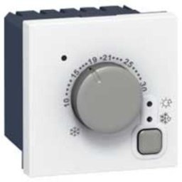 Thermostat d'ambiance électronique - 2 modules - blanc Legrand 076720