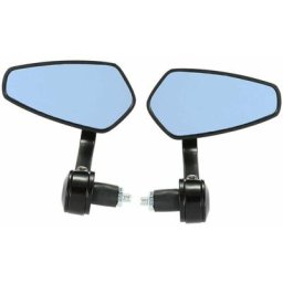 Paire de rétroviseurs embout moto, guidon universel 7/8, rétroviseur latéral orientable et