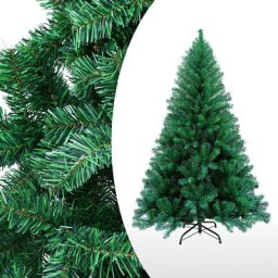 Arbre de Noël intérieur Noël Support pour sapin de Noël avec support 180cm Vert - Vert - Randaco