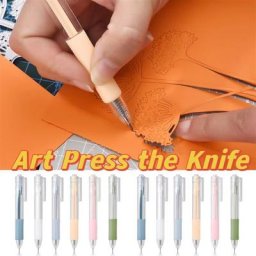 Autocollants de coupe de couteau utilitaire d'art stylo scrapbooking outil de coupe boîte