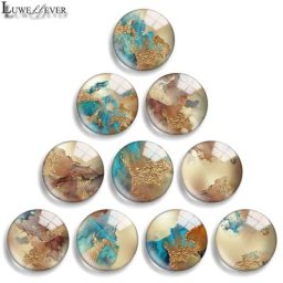 Cabochon Rond en Verre localité 10mm 12mm 20mm 25mm 30mm 40mm 788 Bouton Pression Bracelet