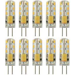 Ampoules LED G4 JC à deux broches lampes de base 3014 1.5W AC/DC 12V 10W-20W T3 ampoule halogène