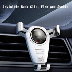 Support de téléphone portable pour voiture pivotant à 360 degrés pour smartphone évacuation