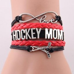 Bracelet de Hockey bijoux de professeur de Hockey cadeau de Hockey pour maman bijoux d'équipe de
