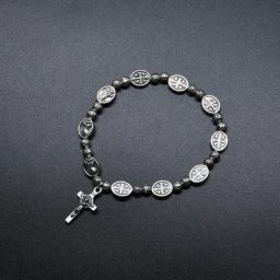 Chapelets de la Vierge Marie pour Femme Bijoux de Prière d'Église Icône Religieuse Catholique Nina