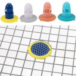 Couvercle de filtre à bouchage de cheveux désodorisant douche cuisine salle de bains égouts
