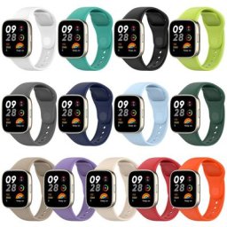 Bracelet de rechange en silicone pour Xiaomi Redmi Watch 3 bracelet de sport bracelet de montre