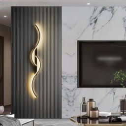 Mordern Fixture Wall Sconce Lamps For Living Room Bedroom Indoor Lights Living Room Sofa Background