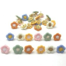 Broderie de fleurs délicates épingles à fleurs badges logos tissu bricolage réparation