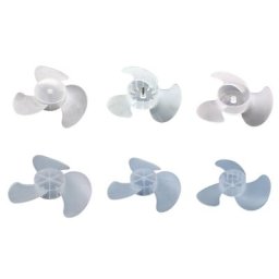 Mini pale de ventilateur en plastique de petite puissance 3 feuilles moteur de sèche-cheveux F1CD