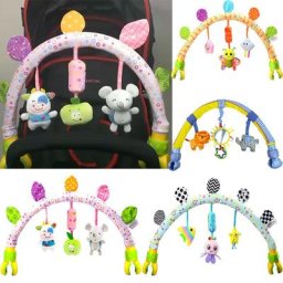 Jouets pour bébé poussette lit CPull pour tout-petits hochets siège en peluche cadeaux