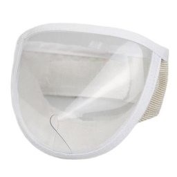 Couverture de morsure de chat ventilé muselière de visage de chat avec une spirale protection