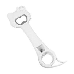 Jar Bottle Can Opener Stainless Steel Bottle Openers With PP Handle Cute Bear Shape Kitchen
