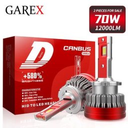 Feux de voiture à LED lampes de remplacement lampe de conversion HID D1S D2S D3S D4S Rique D2R