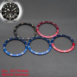 Bague d'insertion en aluminium pour montre pour homme lunette Tudor Pelagos 39 LHD FXD boîtier