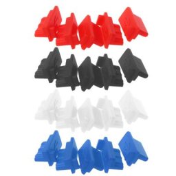 Protecteur USB en silicone pour ordinateur portable anti-poussière adapté pour Powerbank femelle