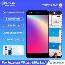 Bloc écran tactile LCD Y6 Pro 5.0 2017 pouces avec châssis pour Huawei P9 Lite Mini