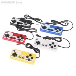 Poignée de Console de jeu classique rétro Version Fc Plug-in Double poignée 1 pièce