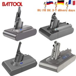 Batterie Lithium de Remplacement pour Aspirateur Dyson V8 V8 Absolute V8 Hurhead V8 Fluffy SV10