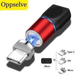 Câble Micro USB adaptateur magnétique universel cordon Nylon type-c câble pour iPhone 1M 2M fil