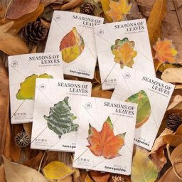 Pack d'autocollants à thème pour bricolage matériel pour manuel plante arbre décoration