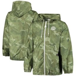 Coupe-vent Toronto Raptors NBA Ghost Vert Camo Par Mitchell & Ness - Homme - Homme Taille: L