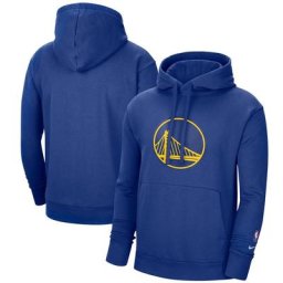 Sweat à capuche en molleton avec logo Golden State Warriors Nike Pullover Club - Hommes - Homme Taille: 2XL