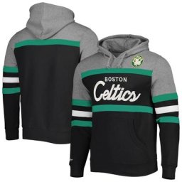 Sweat à capuche Boston Celtics Mitchell & Ness Head Coach - Homme - Homme Taille: M
