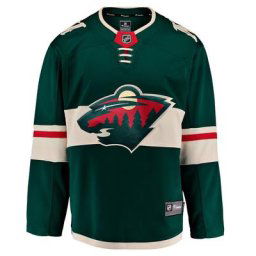 Minnesota Wild Fanatics Maillot Home Breakaway de marque - Hommes