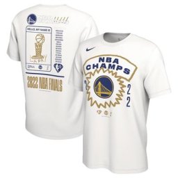 T-shirt Golden State Warriors Nike NBA Finals 2022 Celebration Roster - Homme