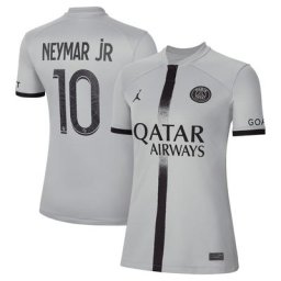 Maillot PSG Jordan Extérieur Stadium 22/23 - Femme avec flocage Neymar Jr 10