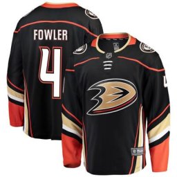 Anaheim Ducks Fanatics Branded Home Breakaway Jersey - Black - Cam Fowler - Mens
