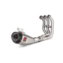 Akrapovic Slip-On Racing Line Système d’échappement en titane, argent