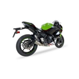 Système complet IXIL RC avec convertisseur catalytique, KAWASAKI Z 650/650 Ninja, 21- (Euro5), argent