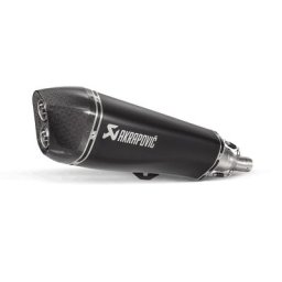 Silencieux arrière en ligne d’Akrapovic, noir-argent