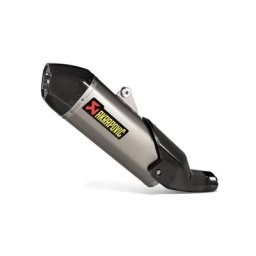 Akrapovic Slip-On Line Titanium Silencieux arrière, argent